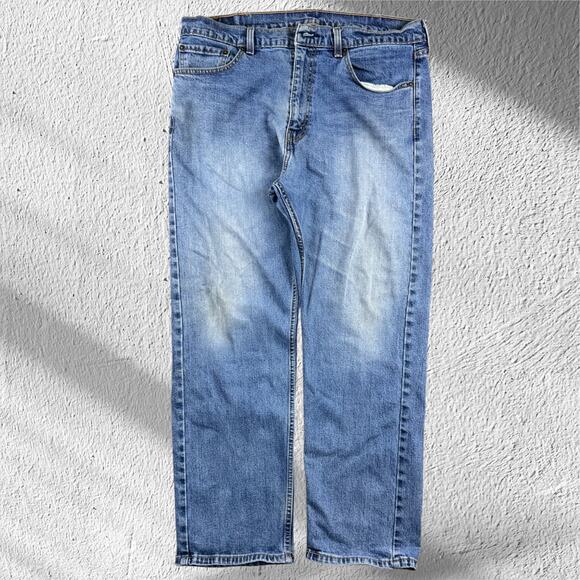 Levi's Strauss 505 Straight Jeans Men's W38xL29 - Picture 1 of 4